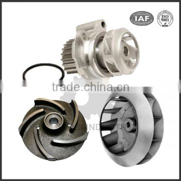 Low pressure stainless steel material impeller water pump parts