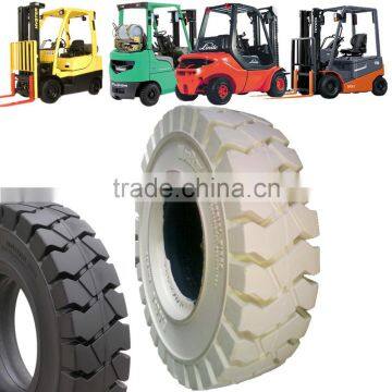 tyre manufacturers in china produce non marking forklift tires white