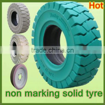 top quality electric forklift trucks spare parts, 18x7-8 non marking solid tires