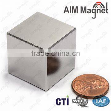 Strong N52 Neodymium Magnet 1 Inch Cube photo-2