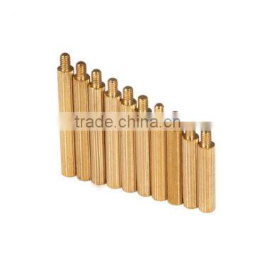 Brass Coupling Nut,M2 Brass Round Spacer Standoff photo-3