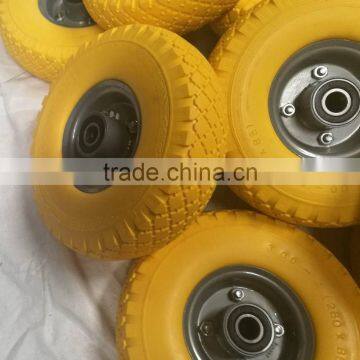 top quality competitive price 260 pu material 3.00-4 caster wheel