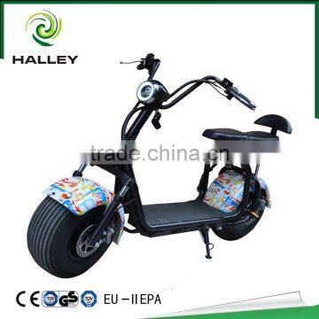 60V 12AH 1000 Watt Urban Electric Scooter Halley Mobility Scooter photo-2