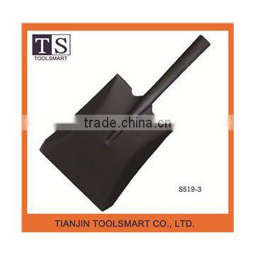 High Quality Flat Garden Spade Steel Shovel With Wooden or Fiber Glass Handle photo-3
