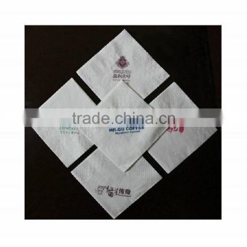 Two color printing restaurant napkin folding making machine paper packing machine