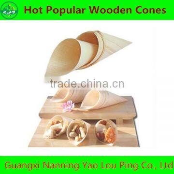 Disposable Craft Wood Cones photo-4