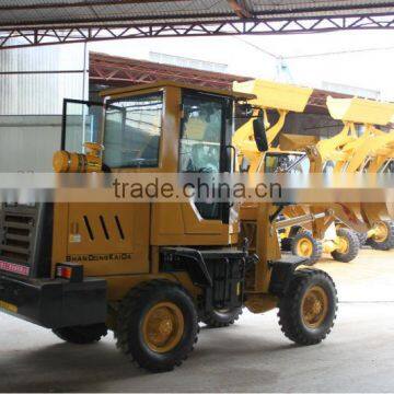 ZL-12 Mini Wheel Loader On Construction