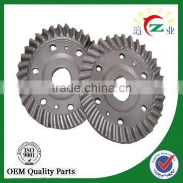 Pakistani Market Chingchi Parts Crown Wheel and Pinion for Rickshaw photo-2