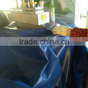 Lacquered Treated Red Pvc Coated Fabric Cesspool Cover photo-3