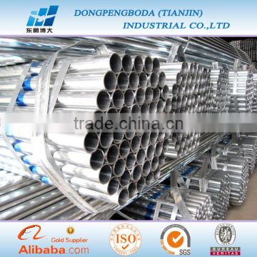 DPBD DN25 Greenhouse Welded Galvanized Pipe