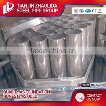 Cold Rolled Think Wall Welded Pre Galvanized Square Structure Steel Pipe / Tube of Weight per Ton photo-5