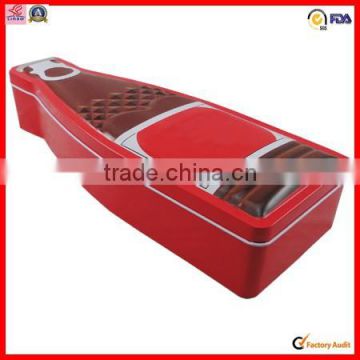 top grade wholesale wine bottle tin box