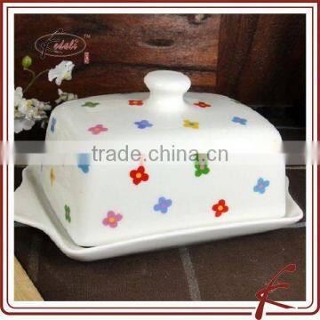 Hot selling ceamic Covered Butter Dish