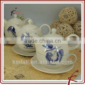 ceramic tea pot&fruit design