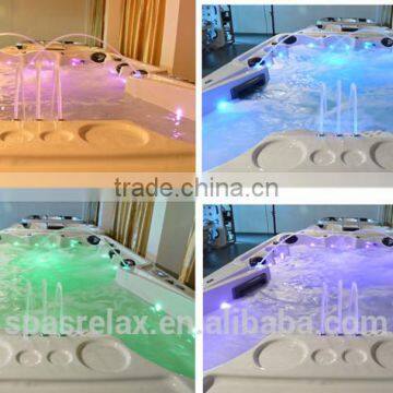 CE Approved Freestanding Swimming Pool Outdoor Swim Spa Above Ground Spa Pool photo-3