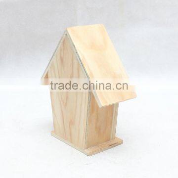 New Natural Colour Wooden Bird House,Popular Wooden Bird House,Cheap photo-4