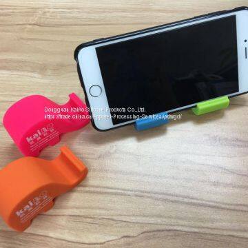 Мягкий держатель для телефона в форме милого слона из силикона photo-3