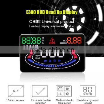 New Wholesale OBD HD Colorful Big Screen Display Universal Head Up Display For Car Cheap Price