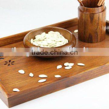 Lovely and Beautiful Home Decorative Wooden Fruit Tray /wood Storage Tray photo-6