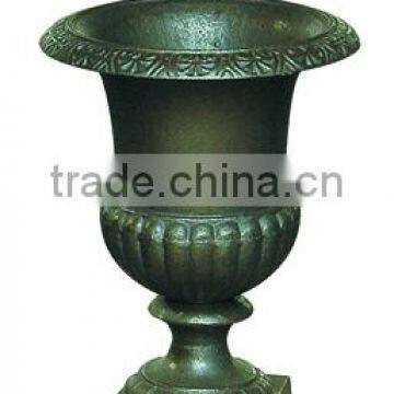 cast iron garden flower pot