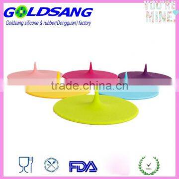 Silicone Leakproof Coffee Mug Suction Lid Airtight Sealed Cup Cover photo-2