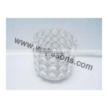 Crystal Beaded Votive/Decorative Tea Light Votive/Round Shape Tea Light Votives photo-3