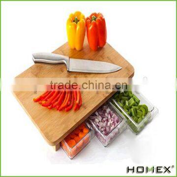 Totally Bamboo Big Kahuna Cutting Board with 3 Acrylic/Homex_Factory