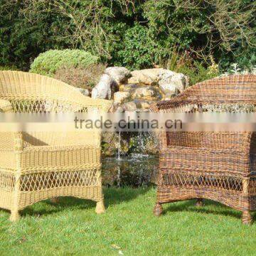 Modern PE rattan chair, dining chair, armchair.