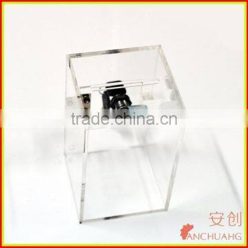 Wholesale Acrylic Donation Box/vote Box With Lock photo-2