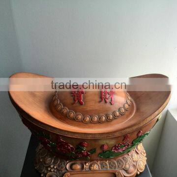 Resin Giant Gold Ingot Sculpture photo-3