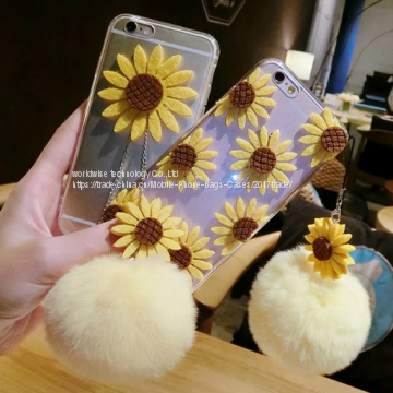 Beautiful Flower Cell Phone Cover Case Silicone Mobile Phone Cases for IPhone7/7Plus/6/6s/6plus/6splus Soft Tpu Shell photo-4