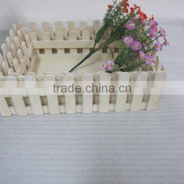 Outdoor Wooden Flower Pot photo-3