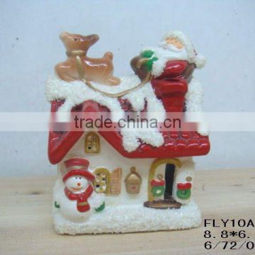 ceramic snowman house 824