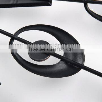 Metal Wall Digital Clock With Eye and Mirror photo-5