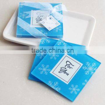 Custom Design Wedding Glass Cup Coaster photo-2