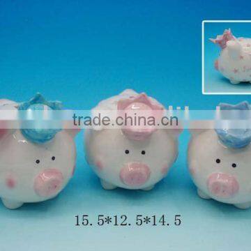 Ceramic piggy bank