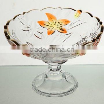 glass fruit bowl