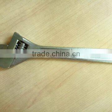 Carbon Steel Adjustable Spanner Wrench with Dipped Handle