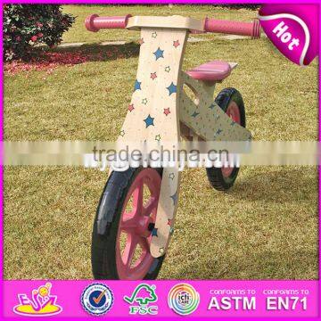 2017 Best Design Original Work Lovely Wooden Balance Bicycles for Kids W16C177 photo-2