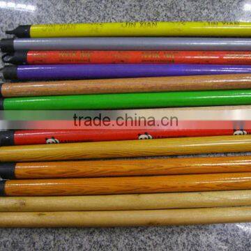 Factory Plastic Coated Wooden Broom Handle