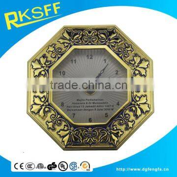 Fancy Alarm Wall Clock for Decoration With Zinc Alloy photo-2