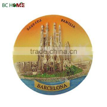 Tourist attractions Europe Sagrada Familia FRIDGE MAGNET