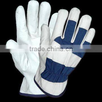 Goat / Sheep Leather Driver Gloves Applications: Vehicle, Handling, Rigging Strapping Size: 7-10