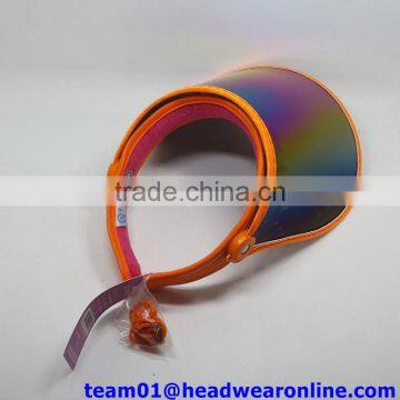Custom New Design Funny Sun Visor Hat Pvc Sun Visor photo-4