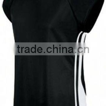 Dery polyester fiber custom women's volleyball jersey