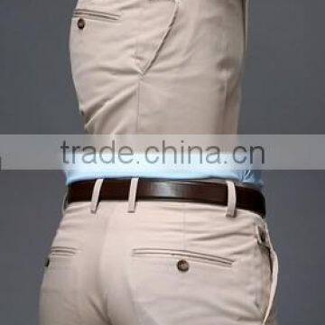 Khaki men casual trousers