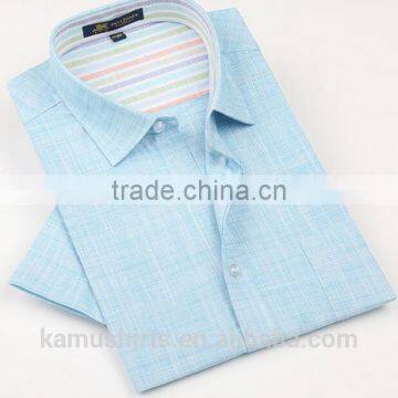 Men's Short Sleeve Linen Casual Summer Shirts