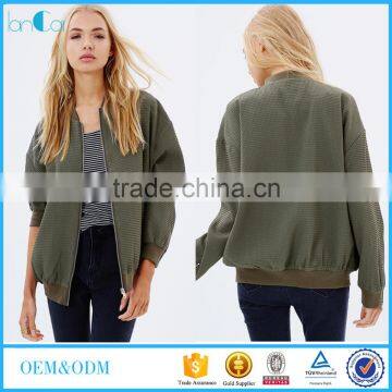 2016 Winter Customslightly longer length and military green hue bomber jacket LC80494-S