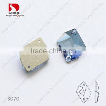 Gold Supplier Square Flat Back Sew on Rhinestones Beads Wholesale photo-2