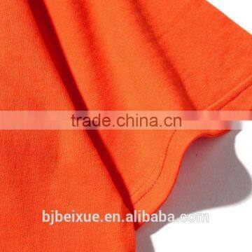 Round Neck High Quality Plain no Label Organic Cotton Pocket Nylon Spandex Men T-shirt photo-4